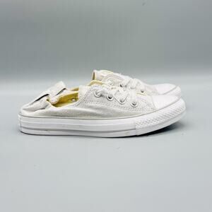 Converse Shoes Womens 7 Gray Chuck Taylor All Star 2 Slip On Mule Sneakers